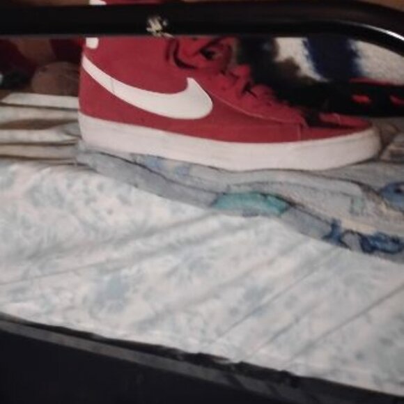 Red Suede Blazer - Picture 1 of 1